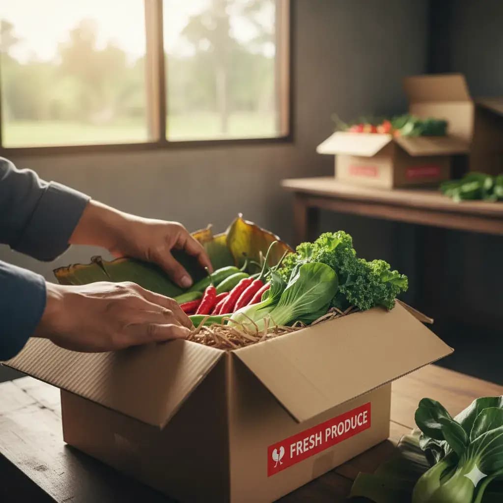 Sayur Tetap Segar Sampai Seberang Pulau: Trik Packing Aman untuk Pengiriman Jarak Jauh di Musim Lebaran